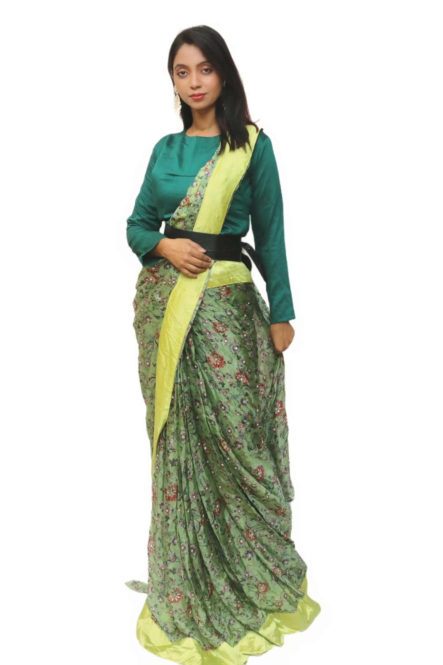 Pure Muslin Ready to Wear Saree
