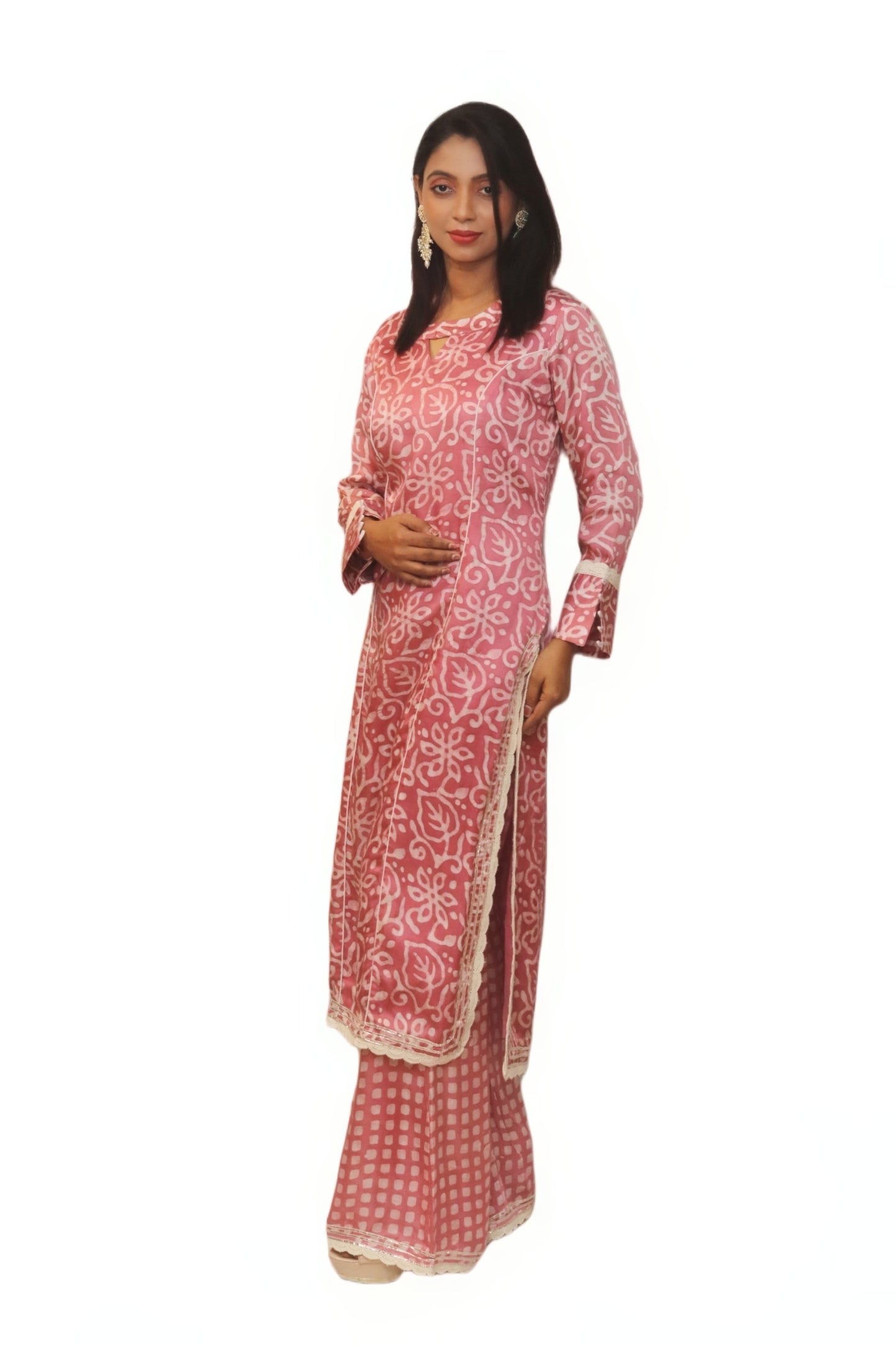 Nude Pink Kurti