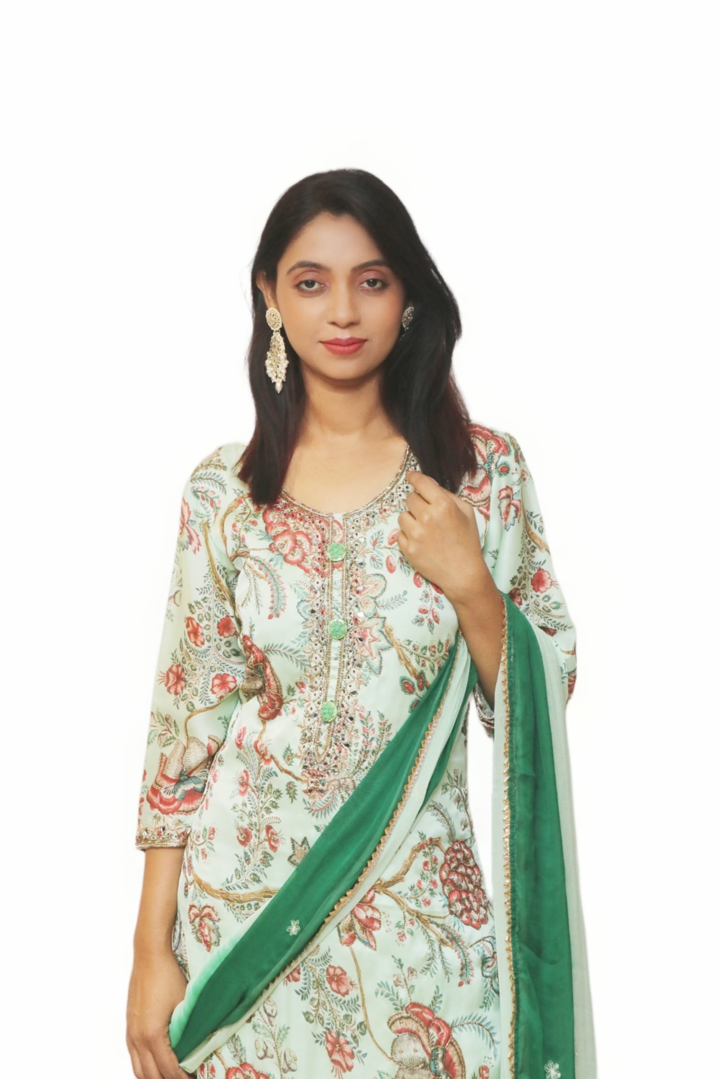 Mint Green Kurta Set