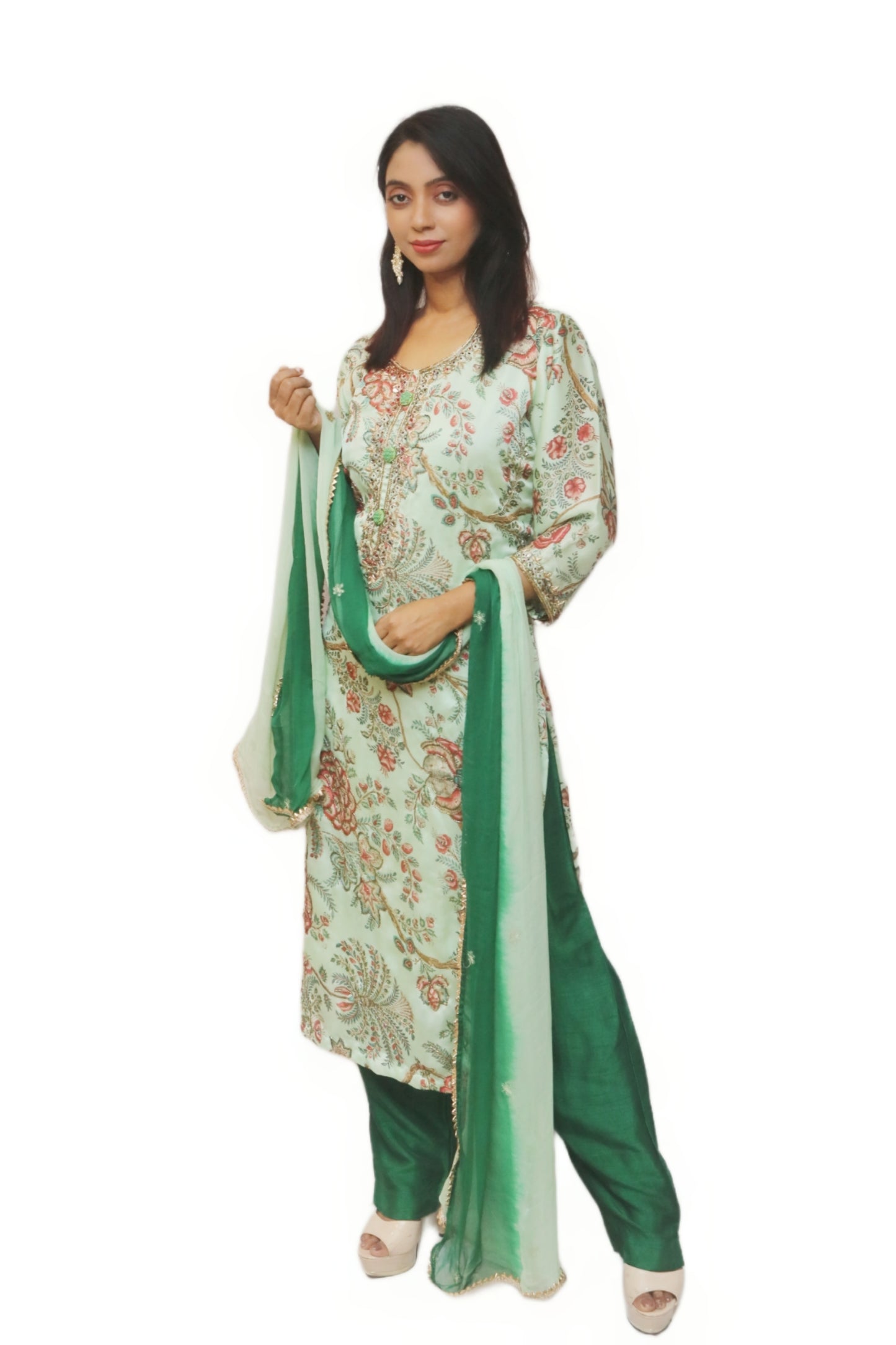 Mint Green Kurta Set