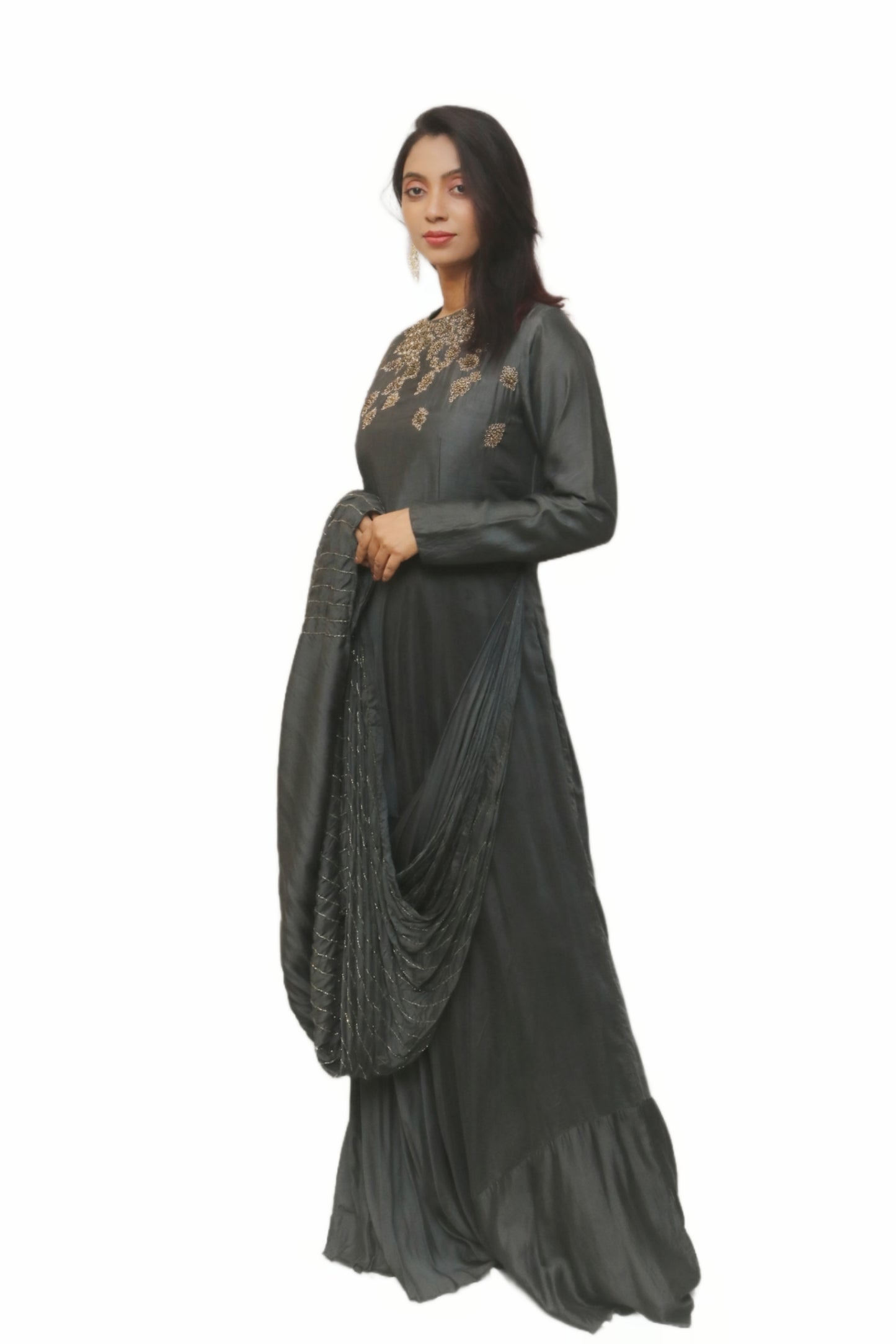 Charcoal Colored Gown