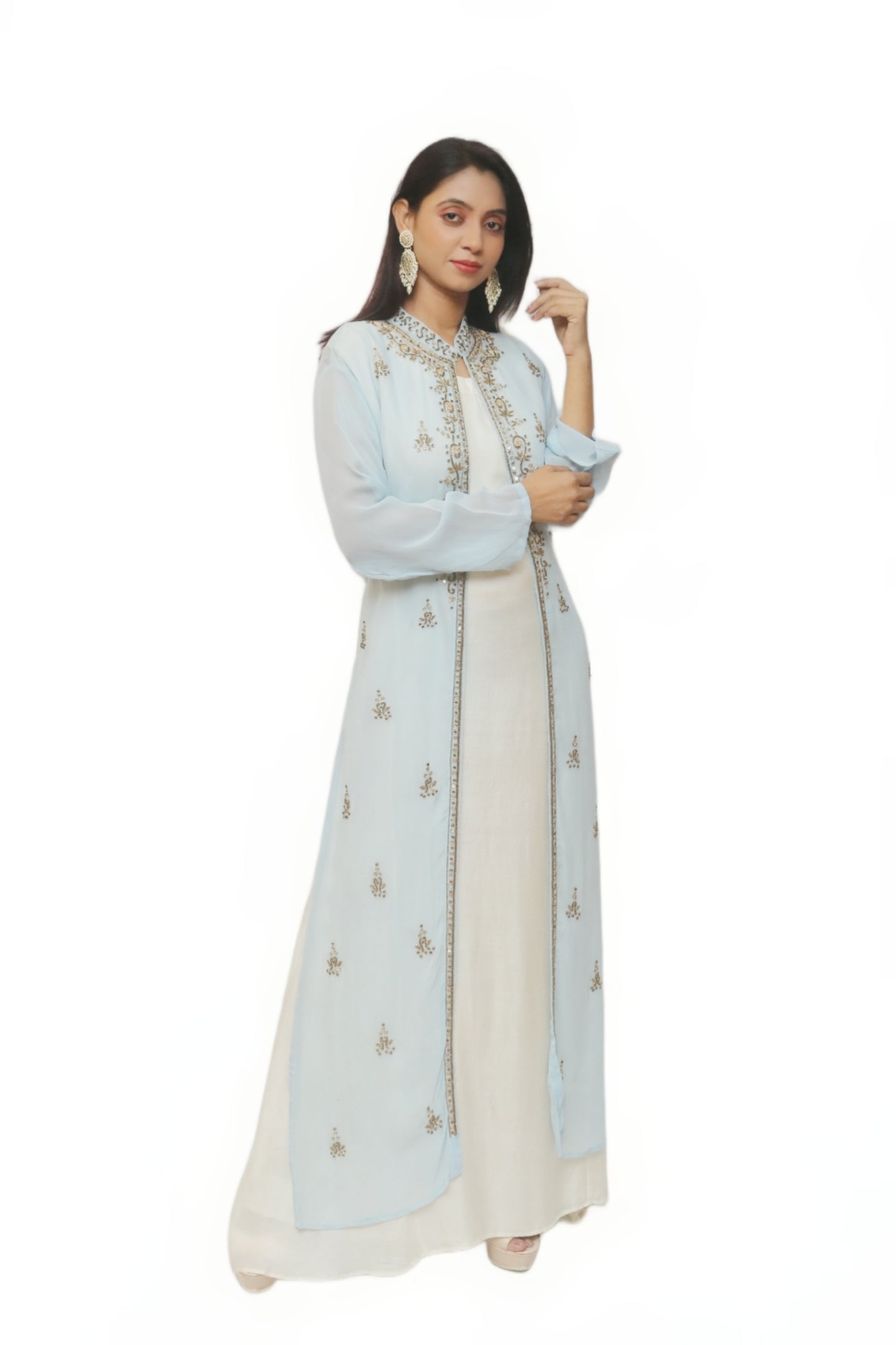 Iceblue Gown