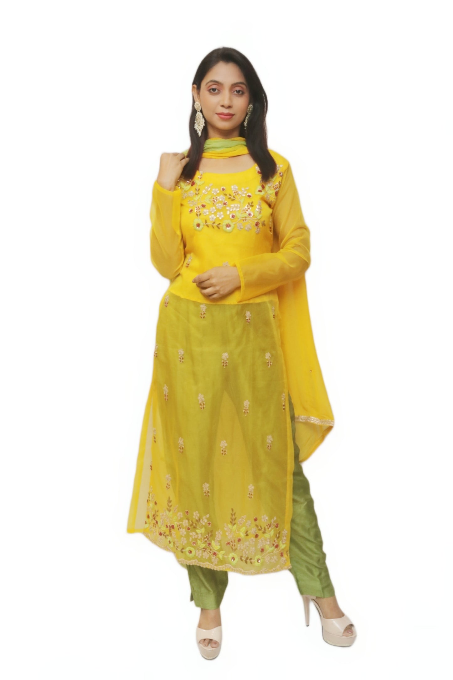 Sunflower Yellow Kurta Set
