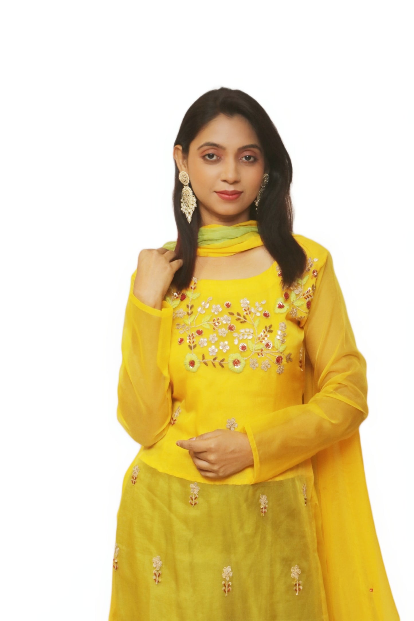 Sunflower Yellow Kurta Set