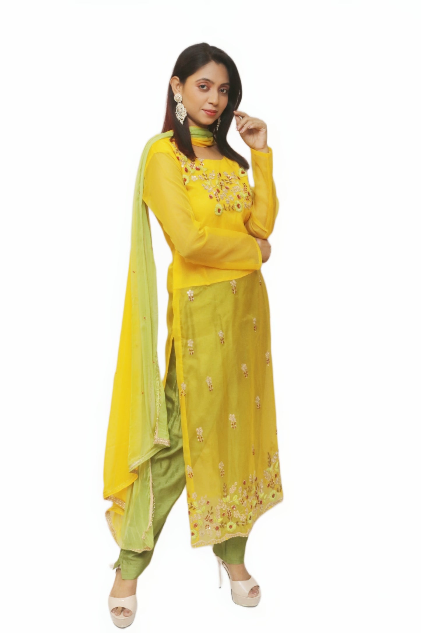 Sunflower Yellow Kurta Set