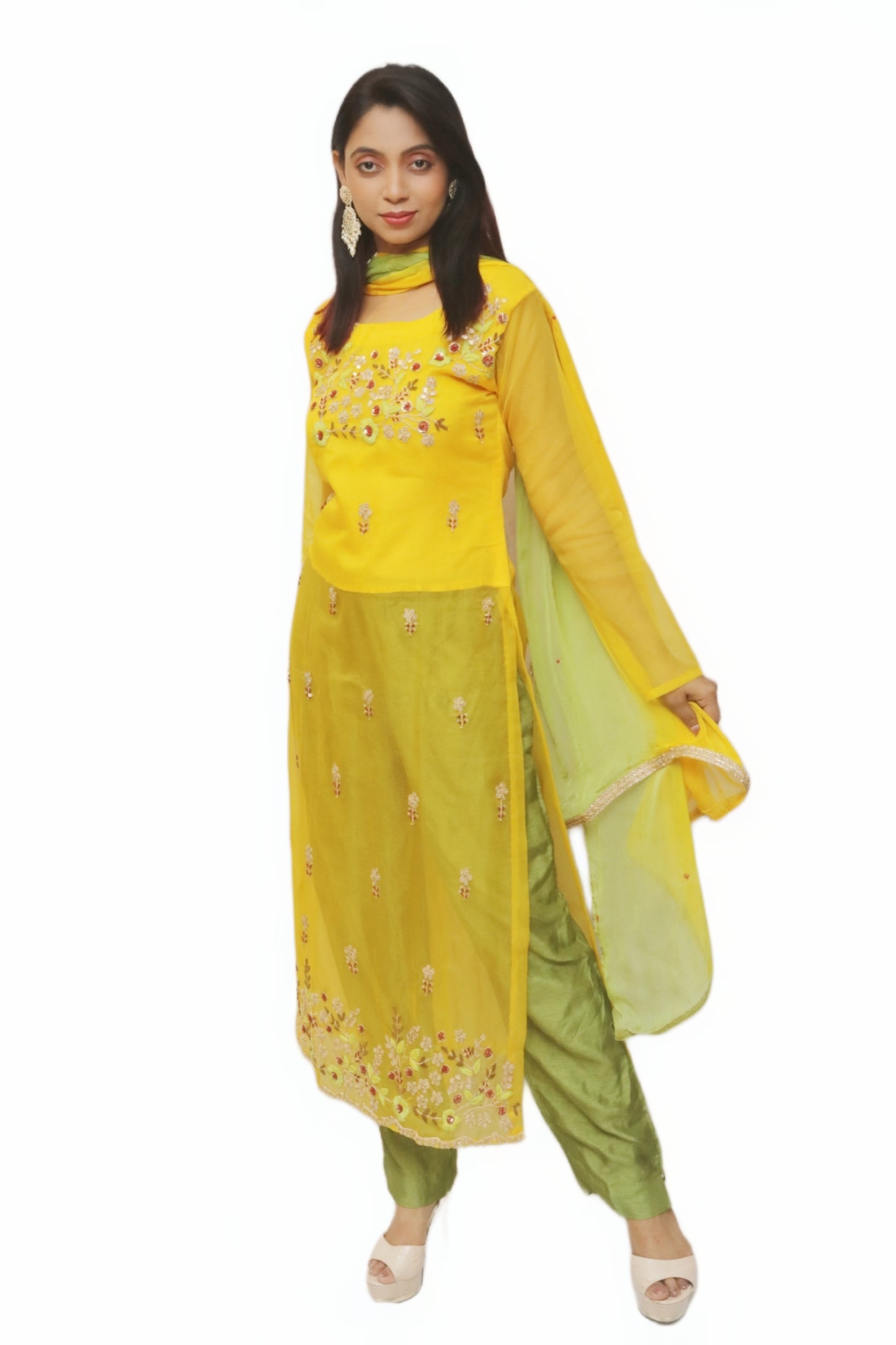 Sunflower Yellow Kurta Set