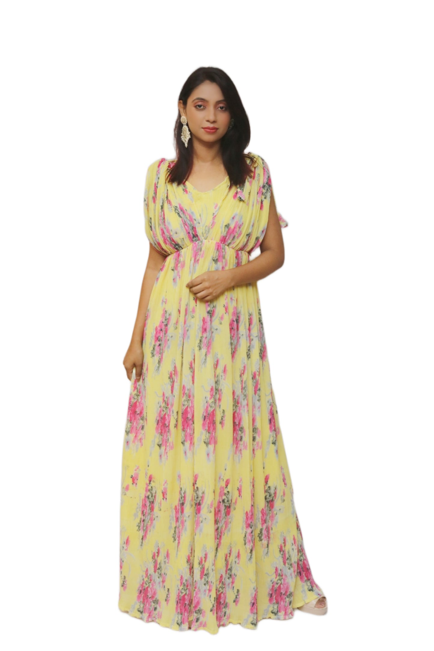 Butterscotch Yellow Gown
