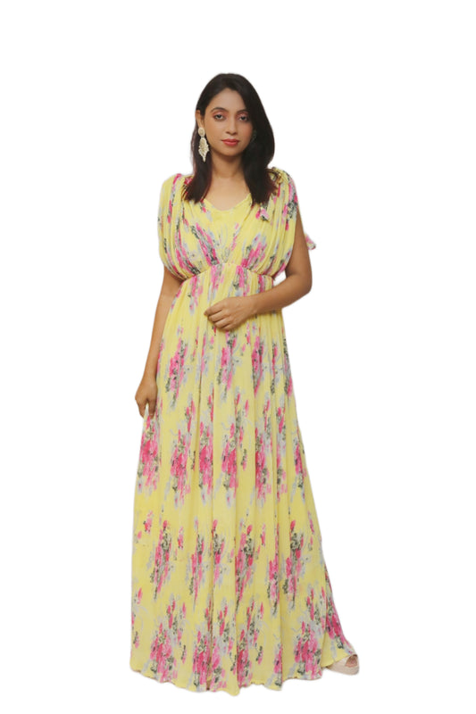 Butterscotch Yellow Gown