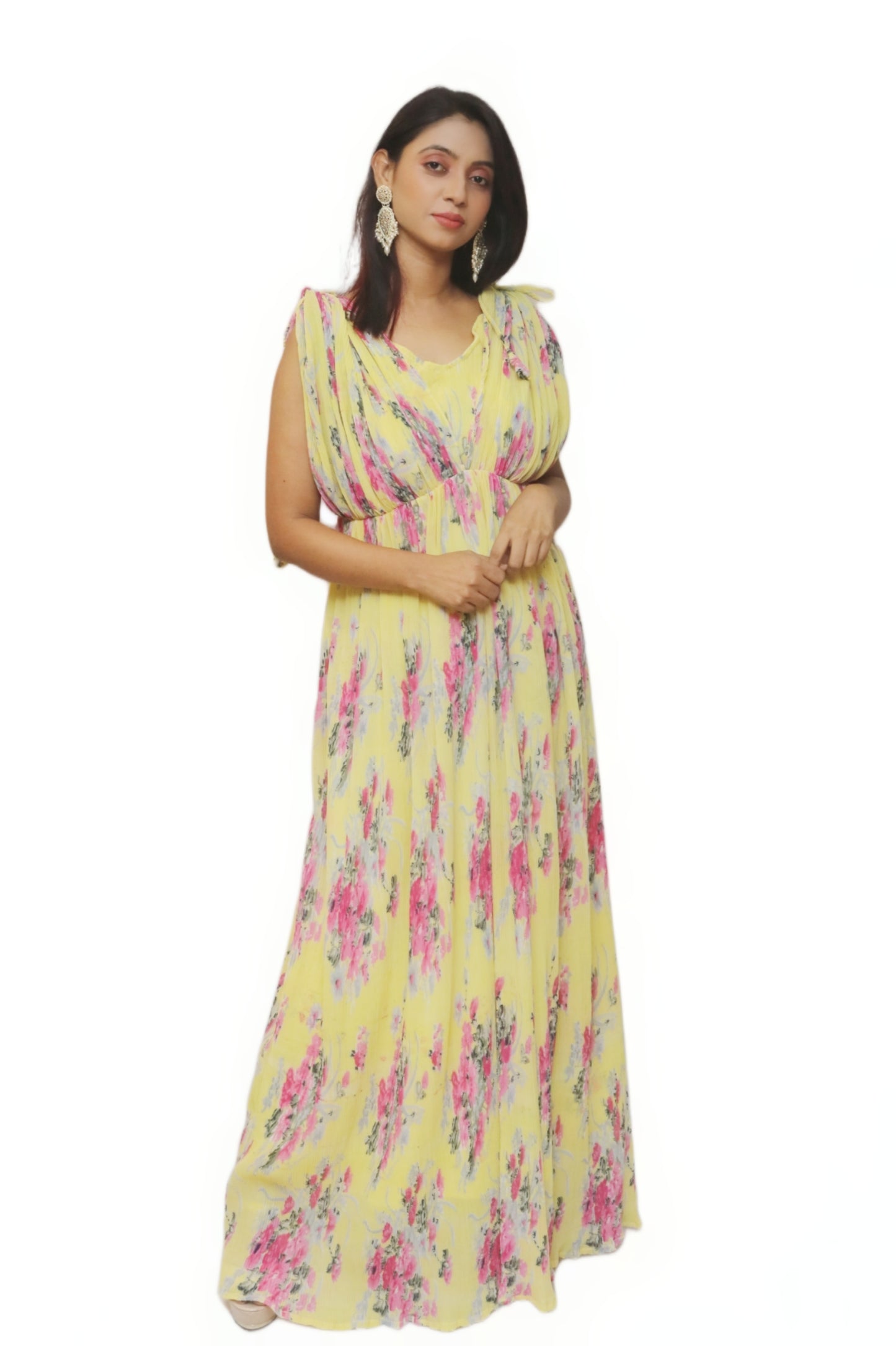 Butterscotch Yellow Gown
