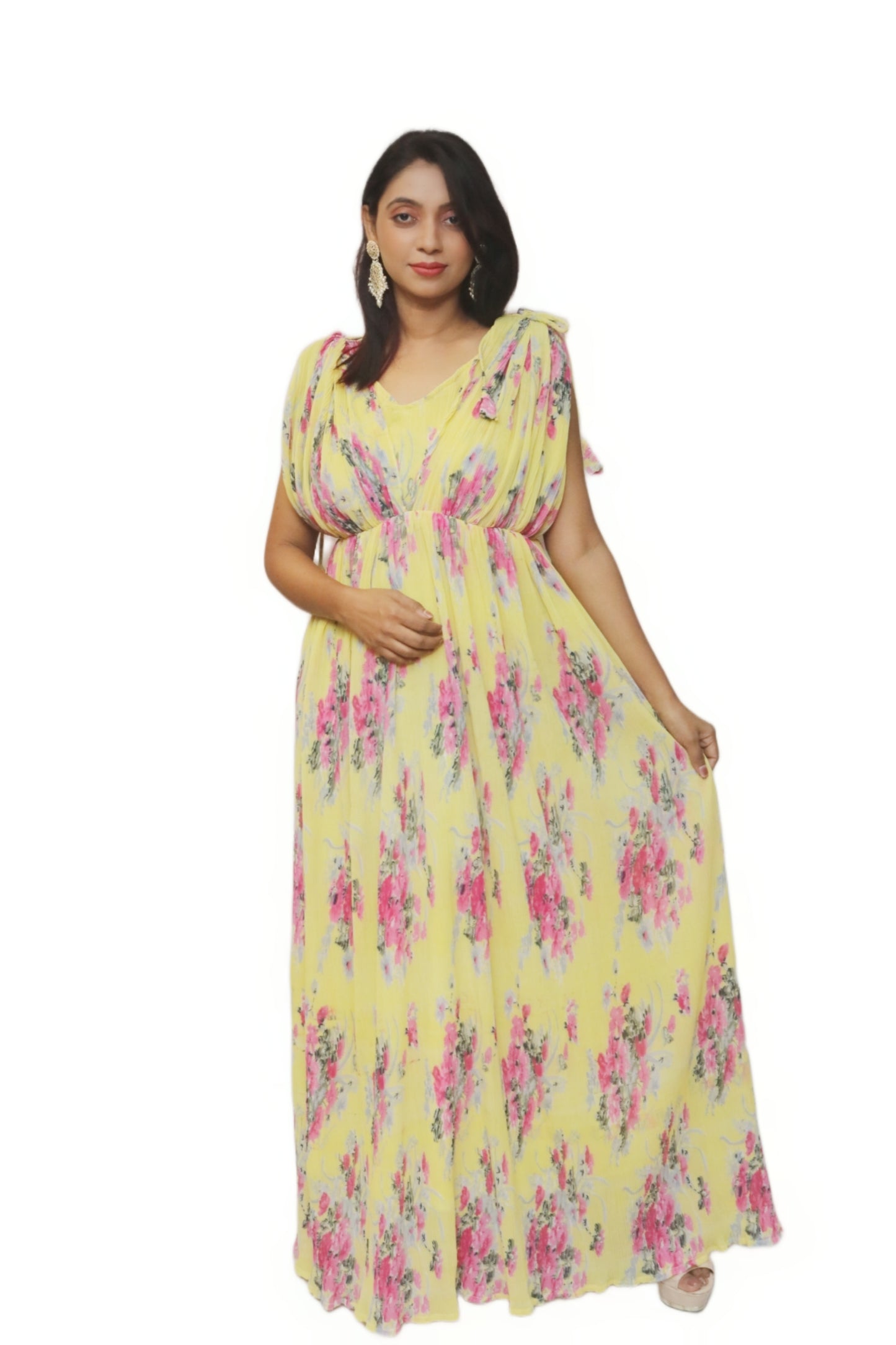 Butterscotch Yellow Gown