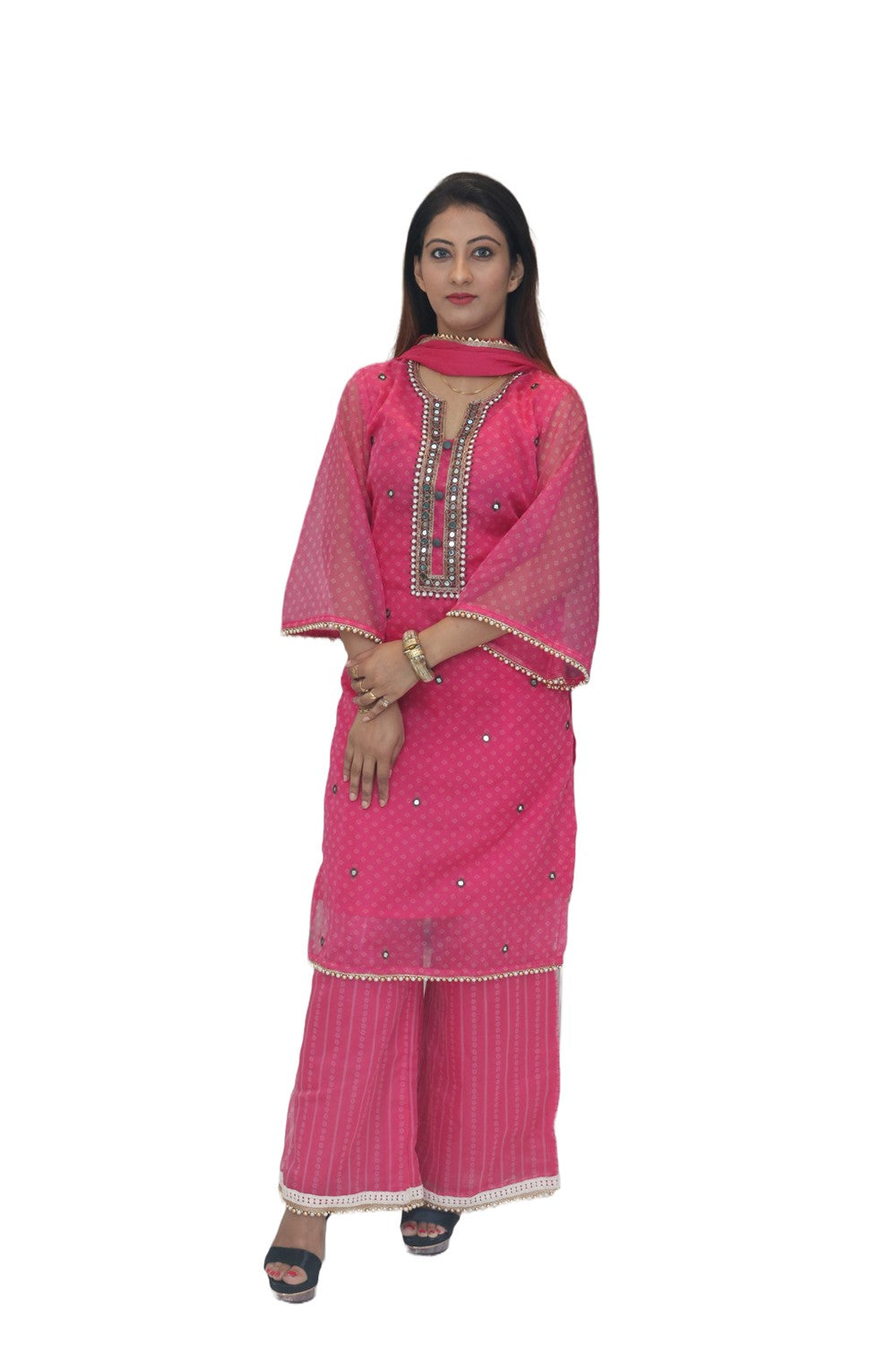 Pink Kurti