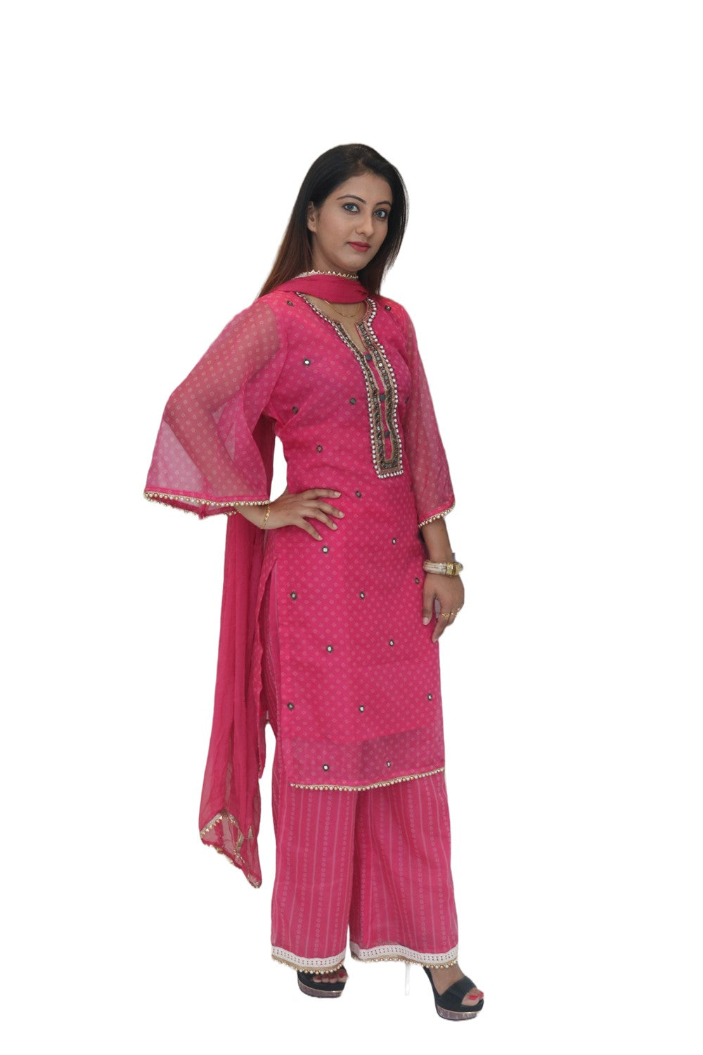 Pink Kurti