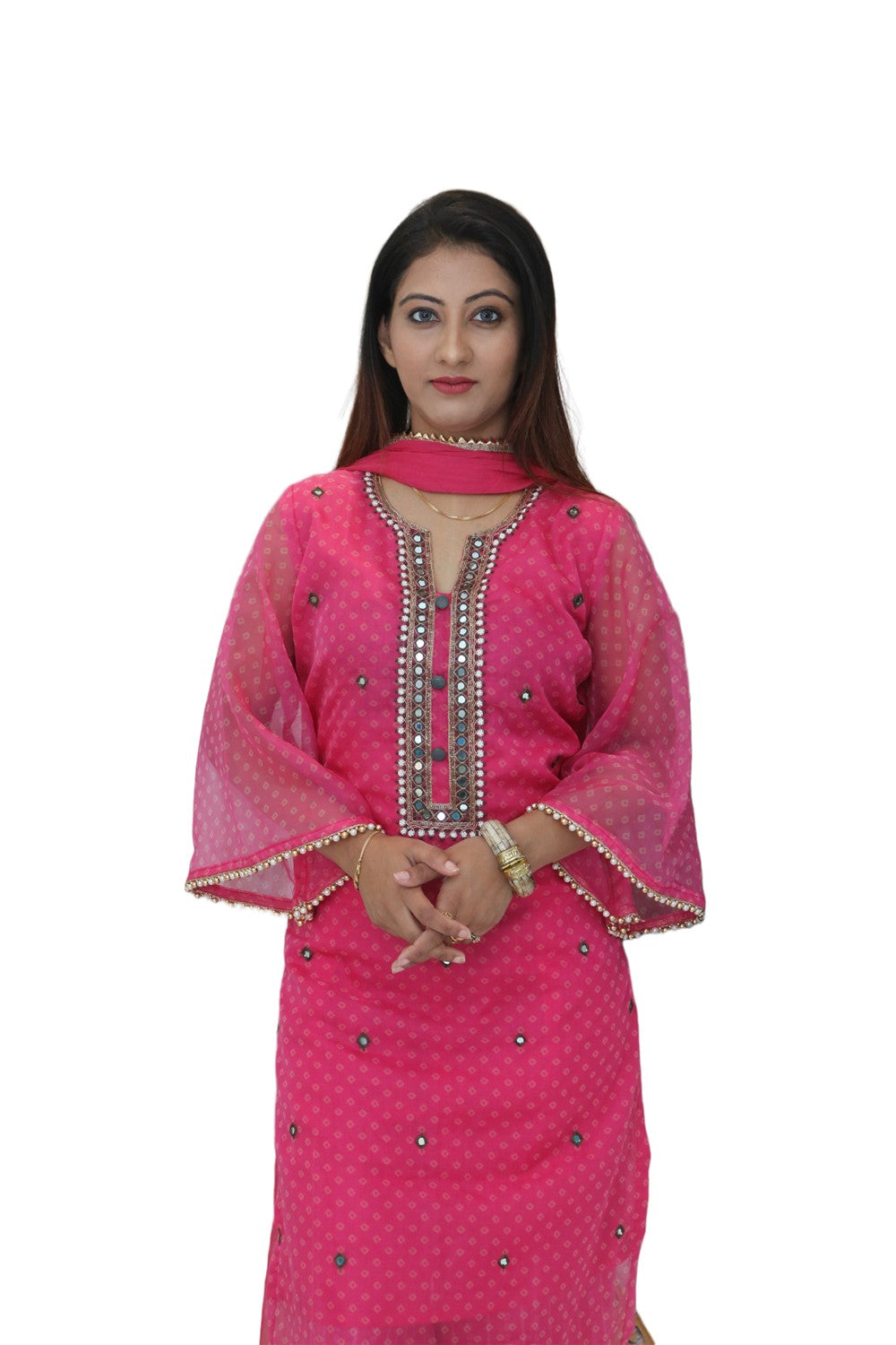 Pink Kurta set