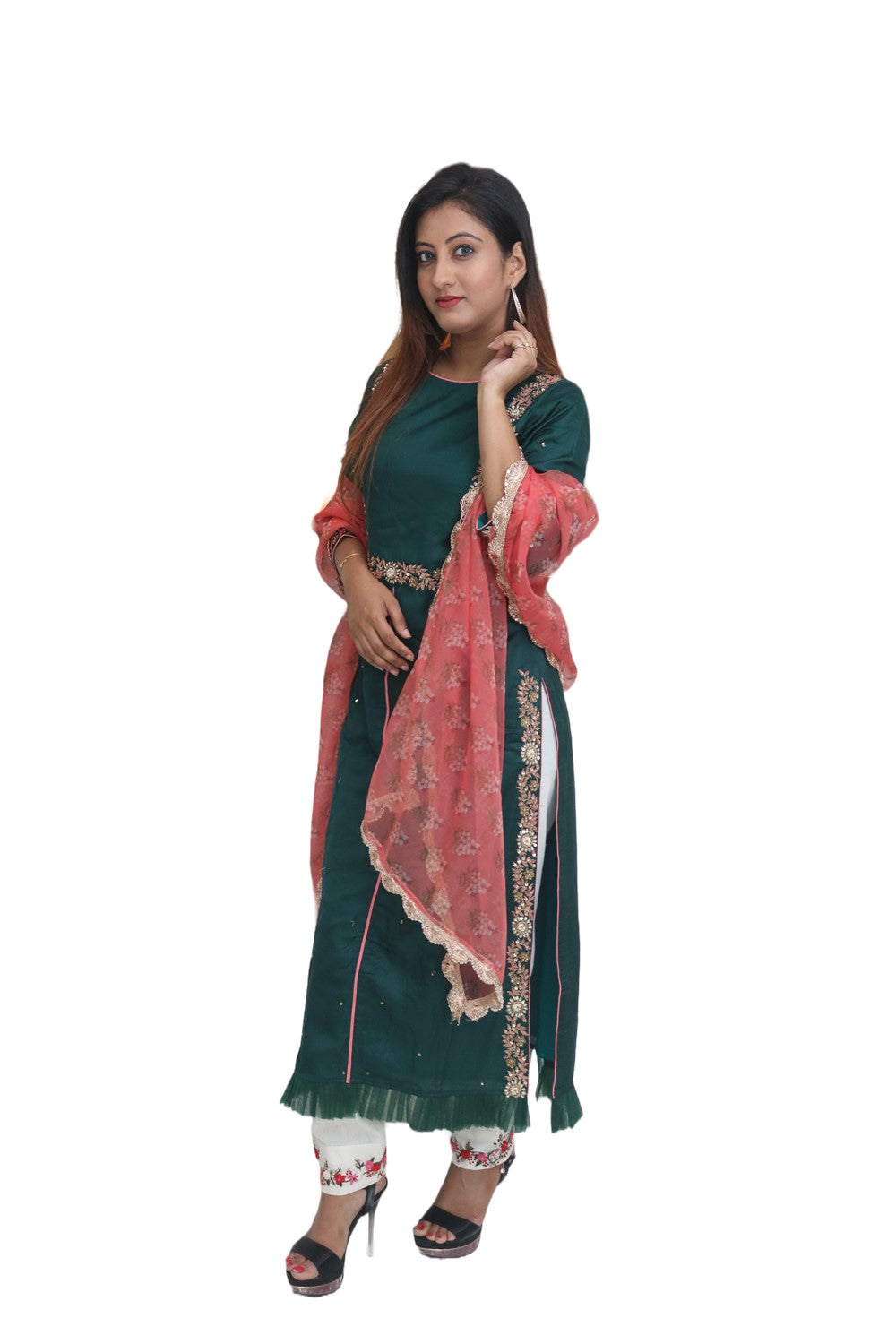 Pure Modal Silk kurta set