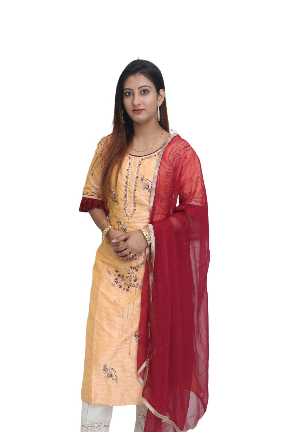 Raw Silk Kurta Set