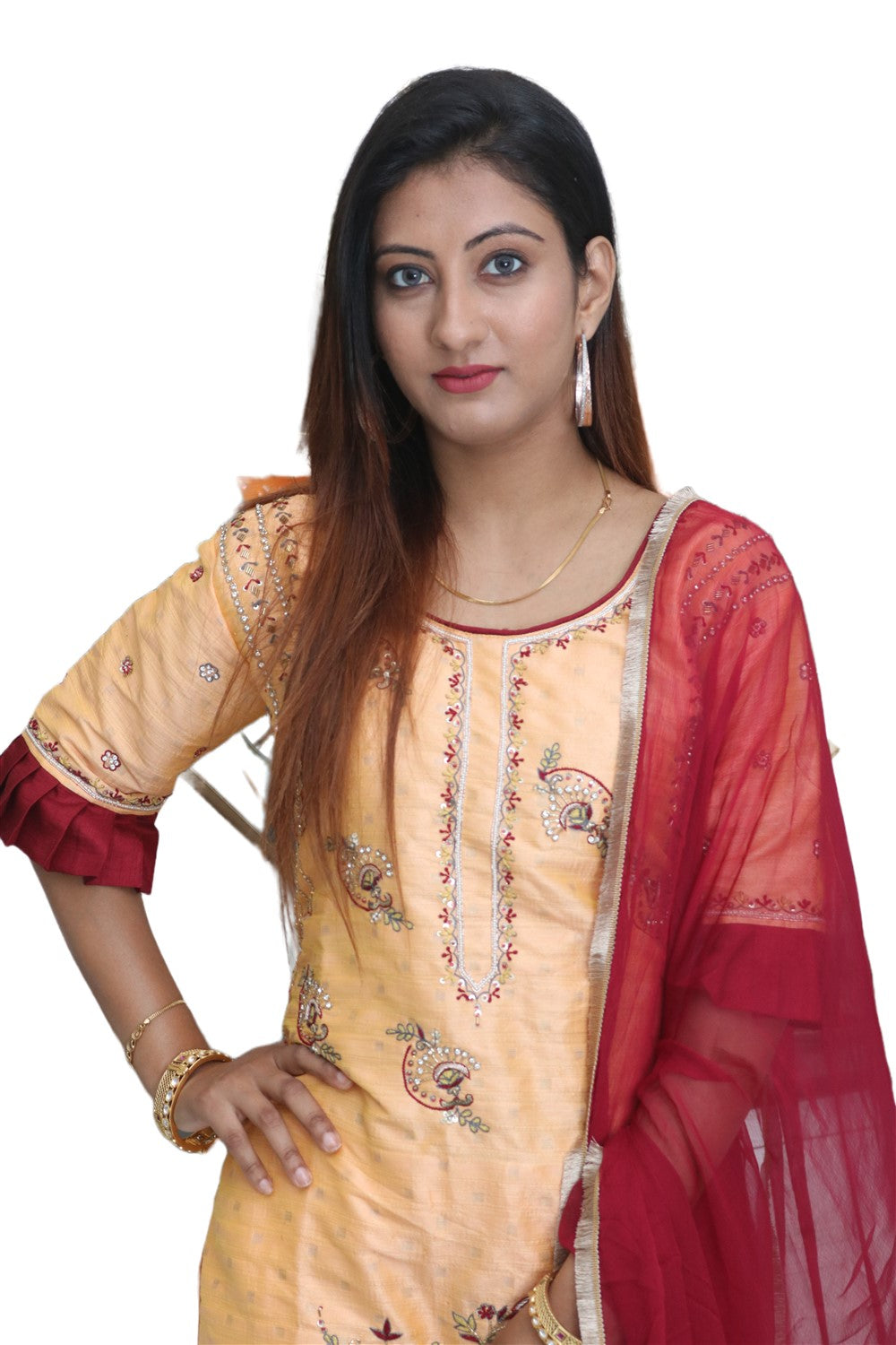 Raw Silk Kurta Set