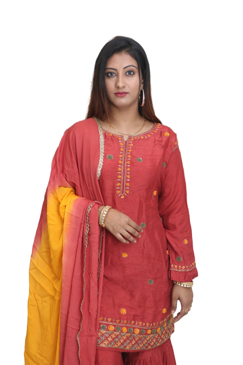 Raw Silk Kurti