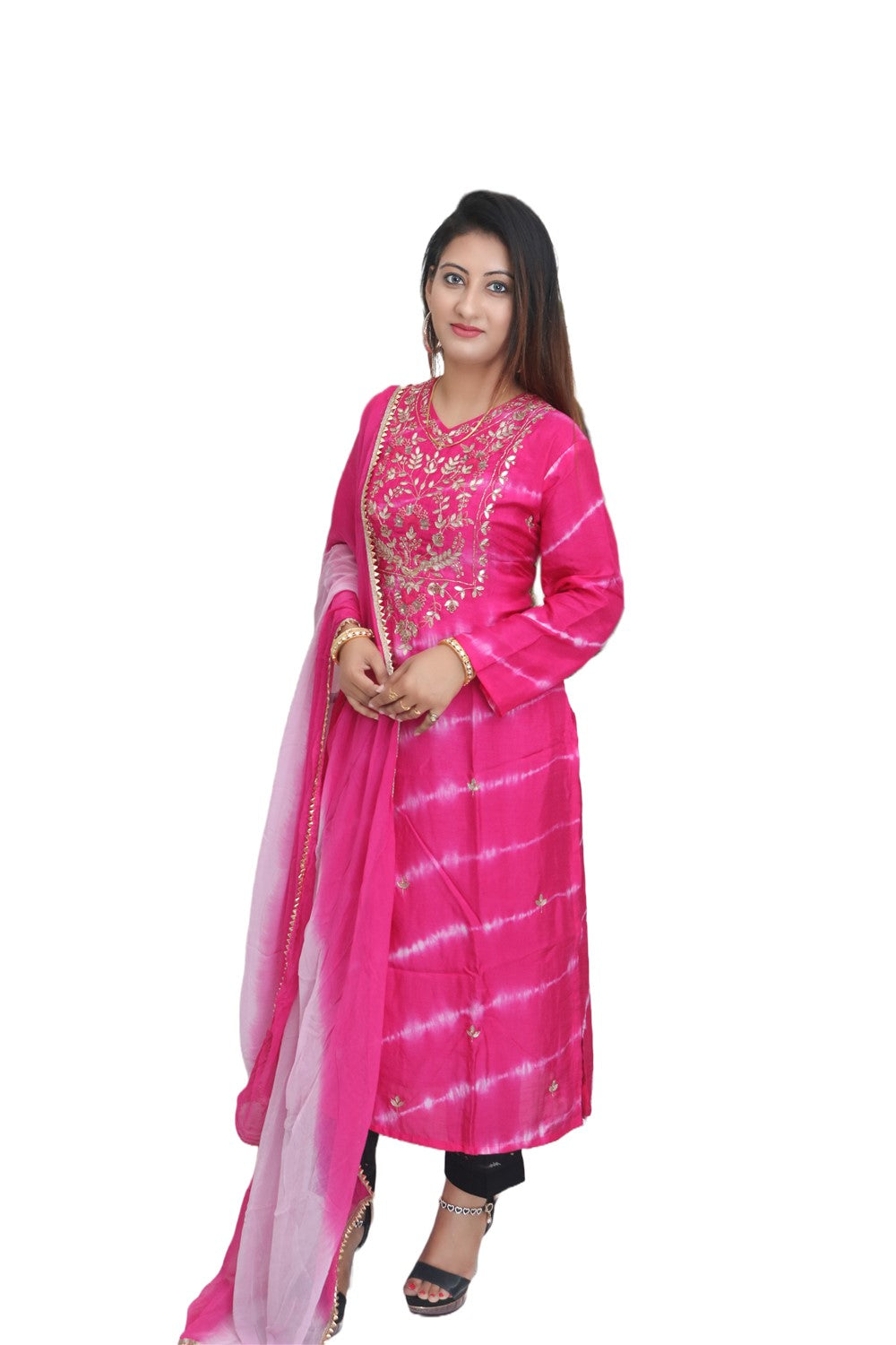 Sibori dye kurta
