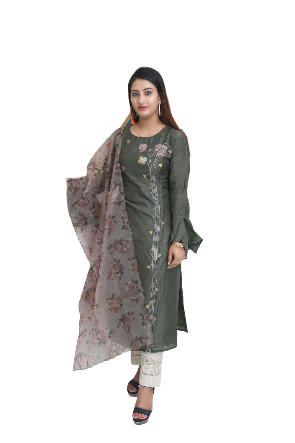Silk Kurt Set