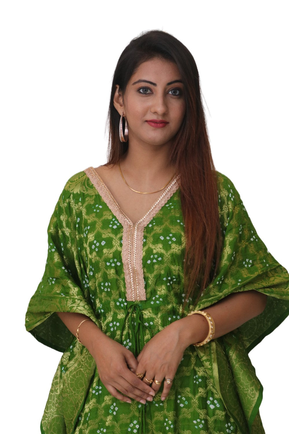 green kaftan