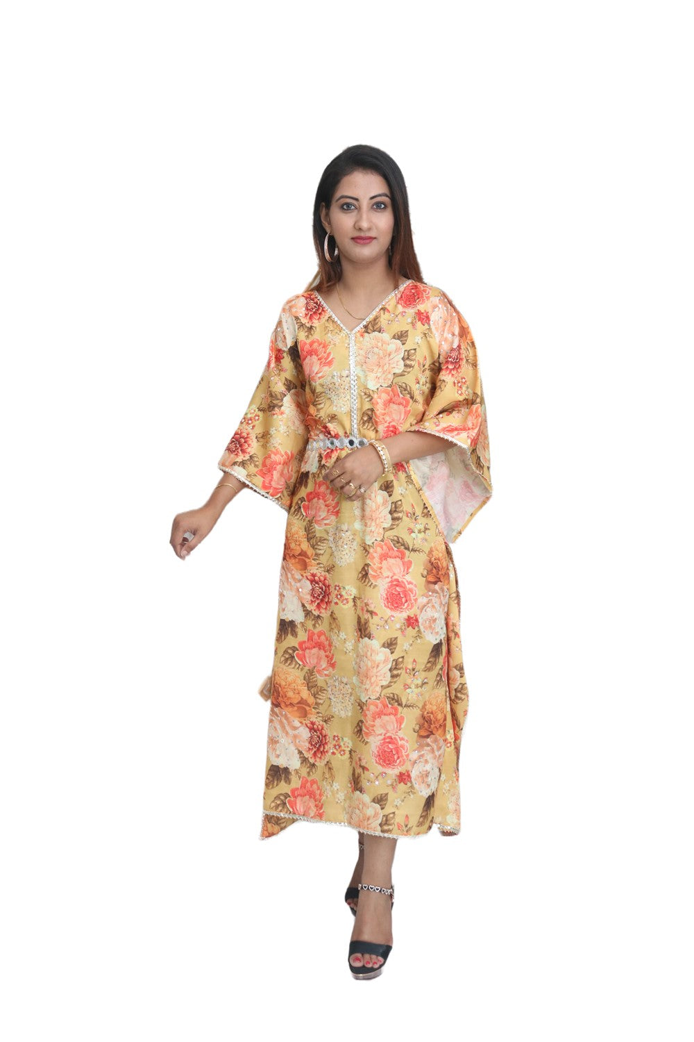 Orange kaftan