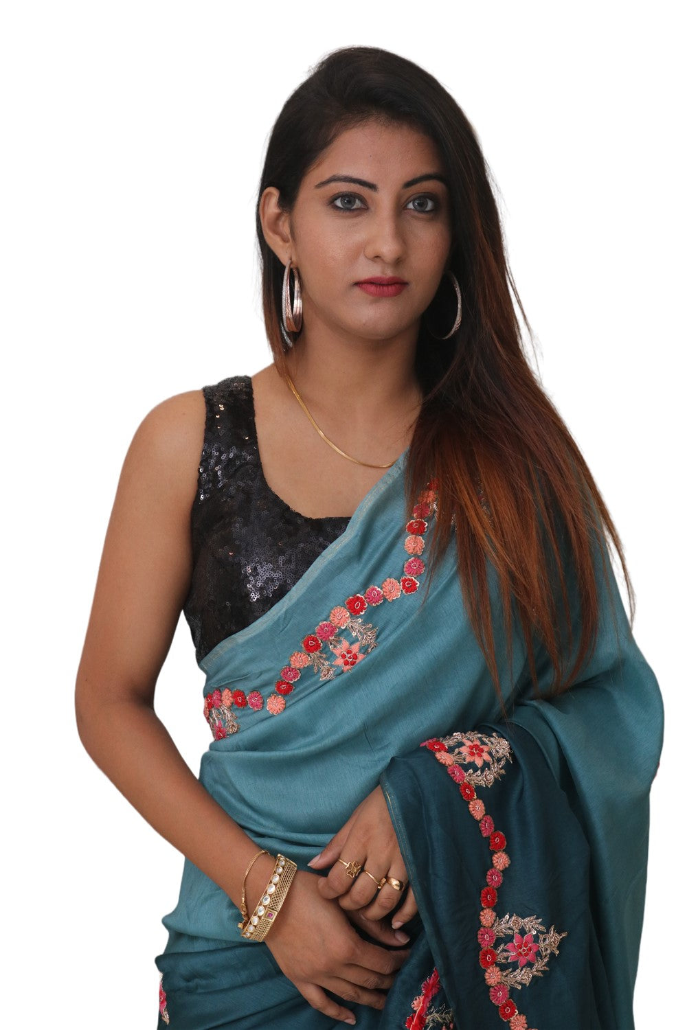 russian silk saree