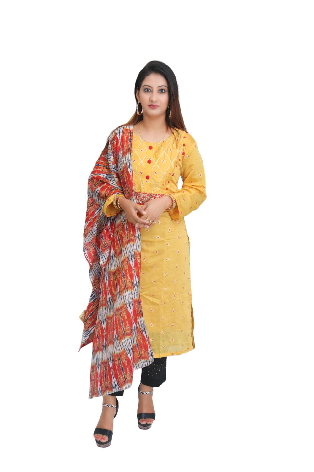Chanderi Silk Kurta Set