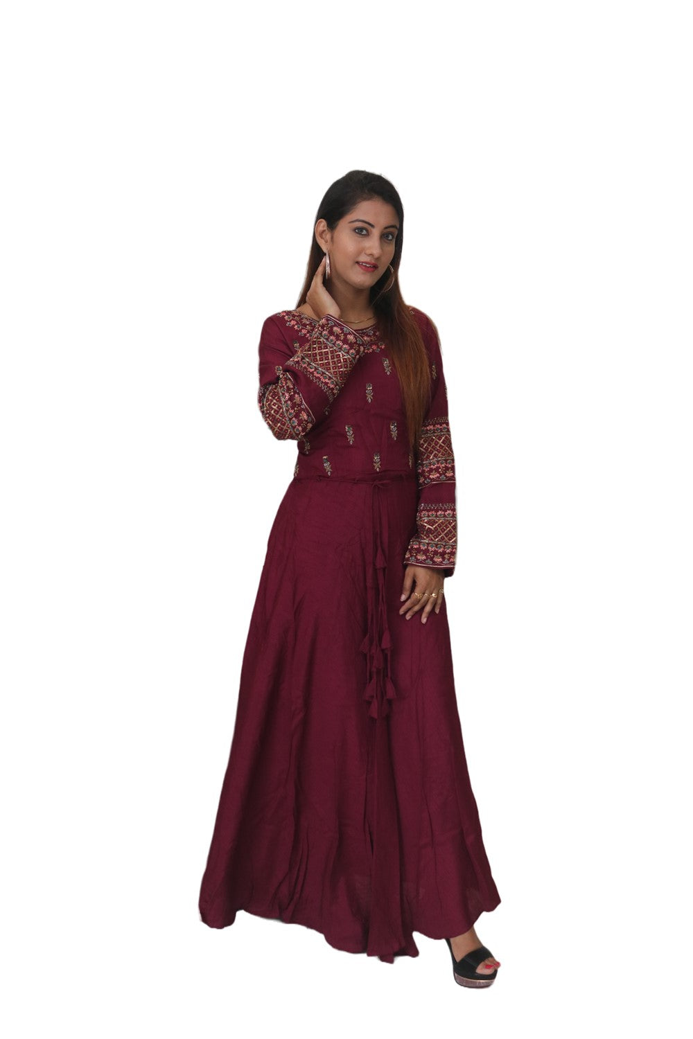Dark Purple Gown