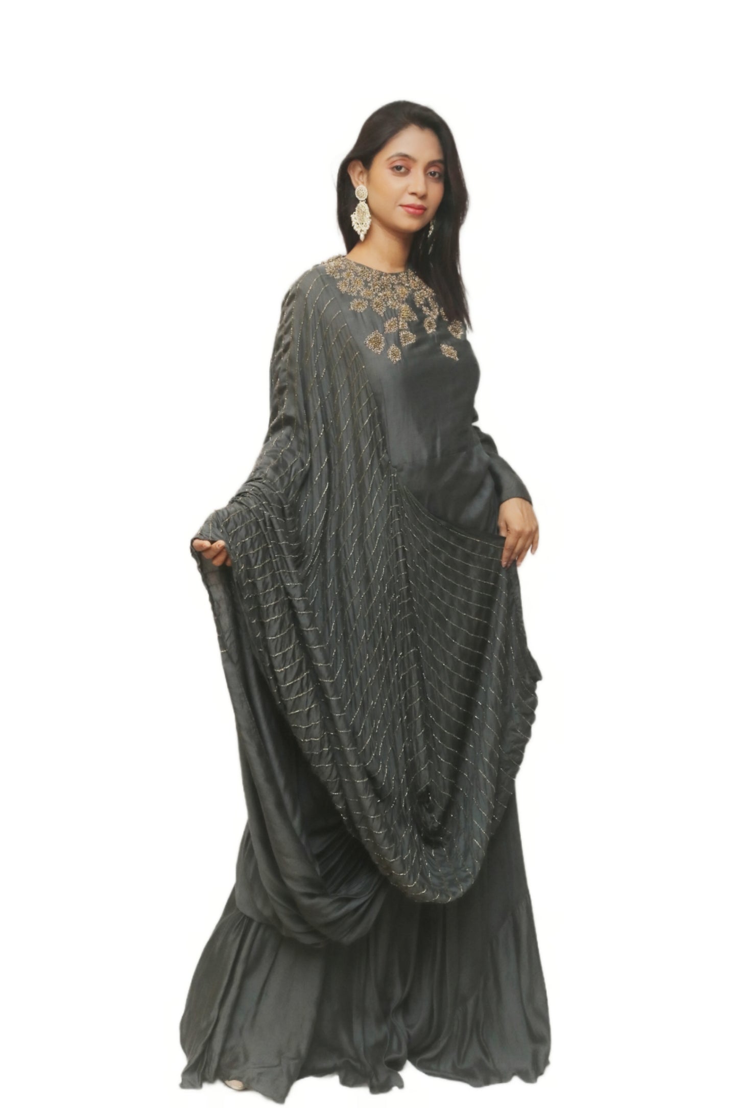 Charcoal Colored Gown