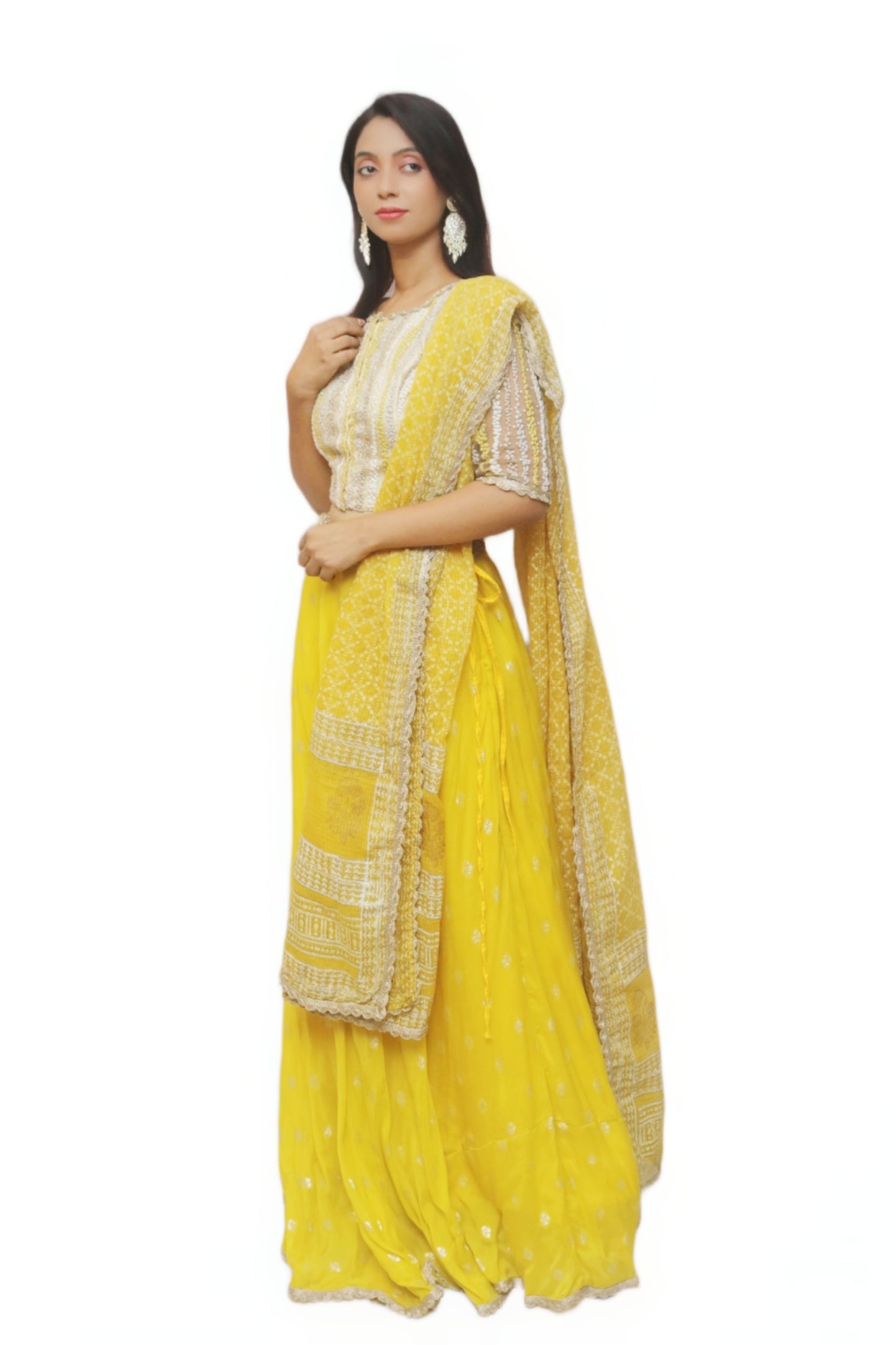 Munsell Yellow Ghagra