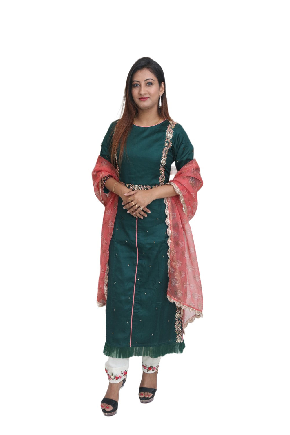 Pure Modal Silk kurta set