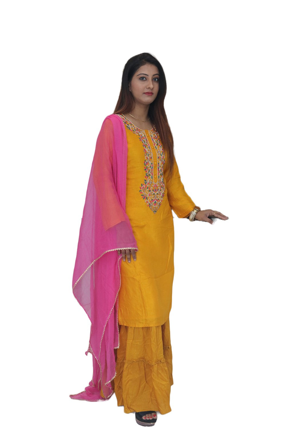 Yellow Kurti