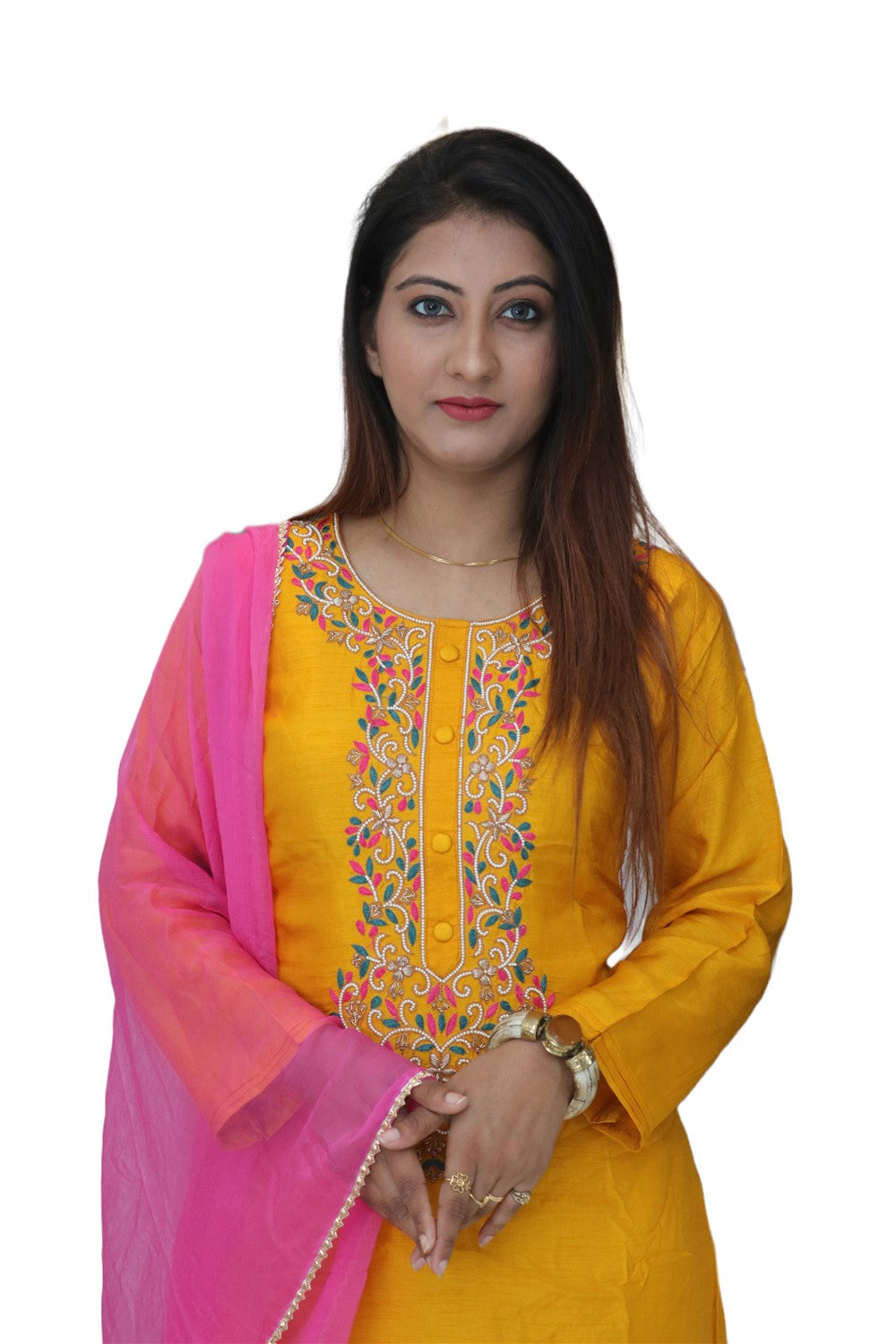 Yellow Kurti