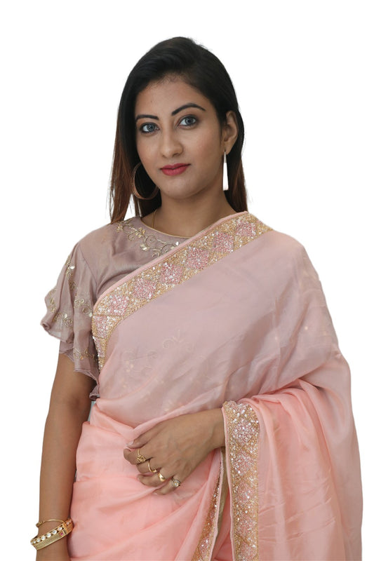 cocktail saree vastraa